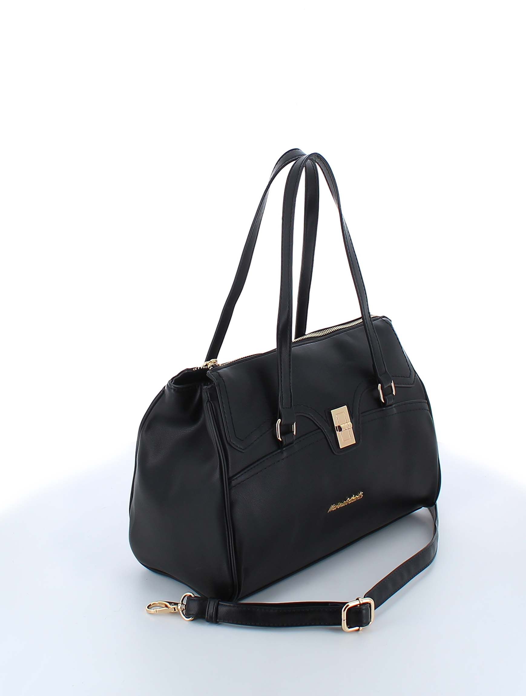 Double handles shoulder bag