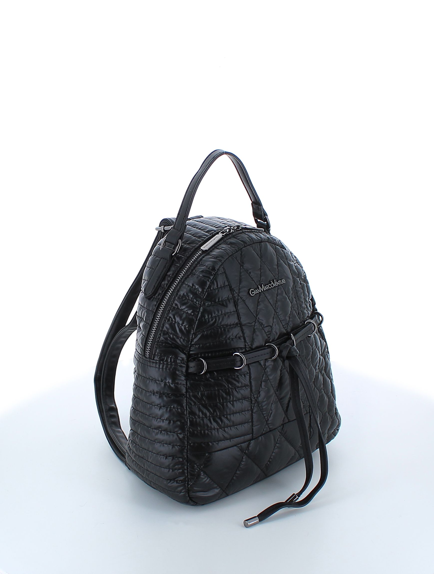 Zaino Donna Bestash 2 In 1 Antifurto - Borsa A Spalla E Zainetto In Pelle Sintetica, Marrone Chiaro, 38x35x12 Cm - Foto 4