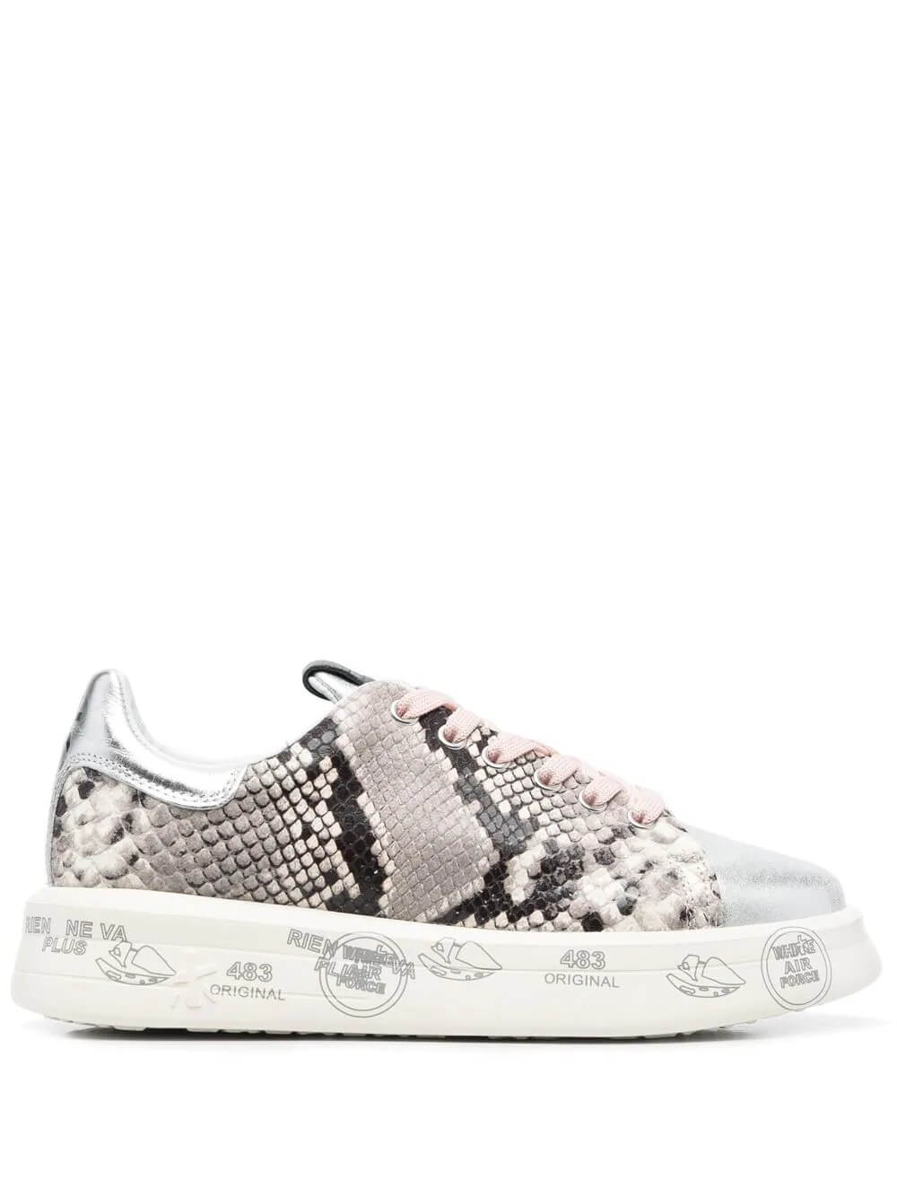 Sneakers pelle di serpente