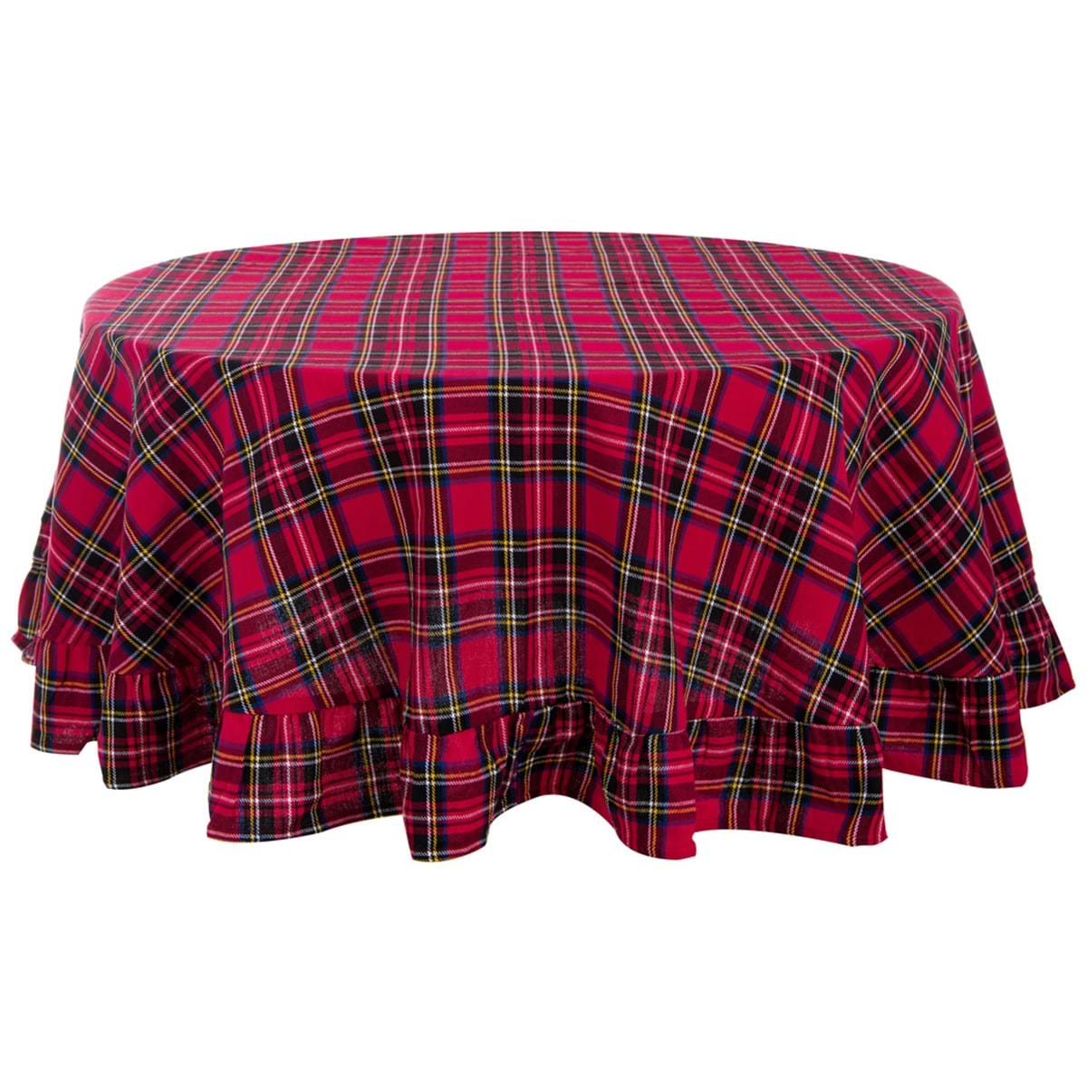 Tovaglia Tonda con Gala Madison Avenue d.180 Blanc Mariclò