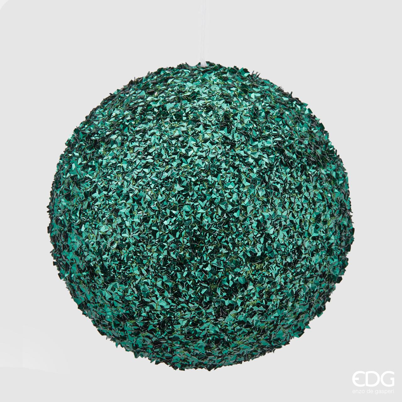 Palla Glitter Verde in PVC d.20 Edg