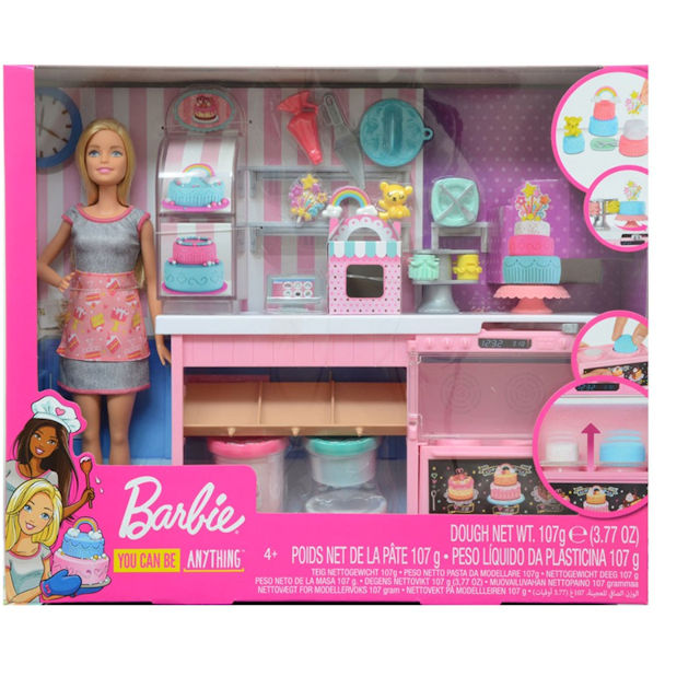 Giocattolo Giochi Di Barbie Pasticcera BARBIE PASTICCERIA DELUXE