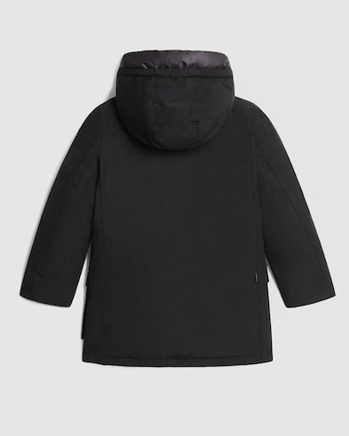 Arctic Parka Woolrich nero con cappuccio  image
