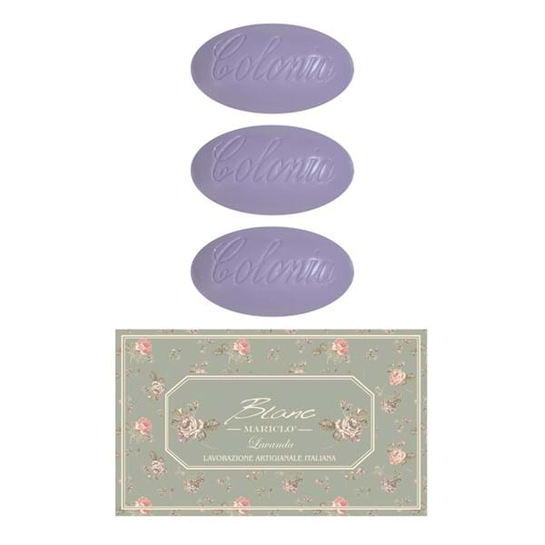 Saponetta Set 3 pz. Lavanda 3x40g. Blanc Mariclò