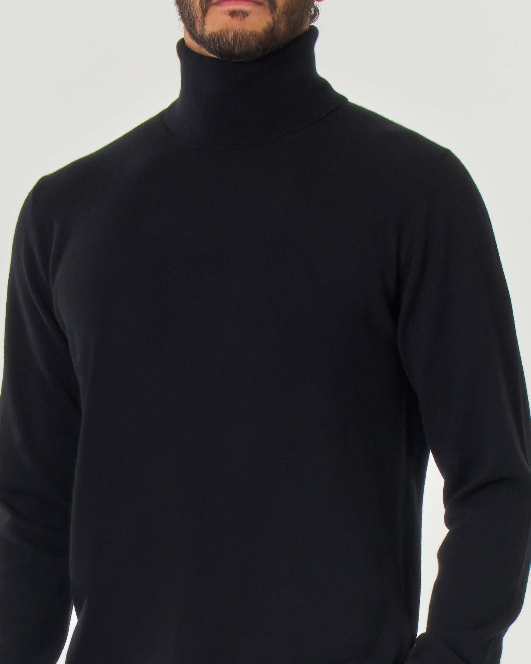 Dolcevita Pellizzari nero in puro cachemire image