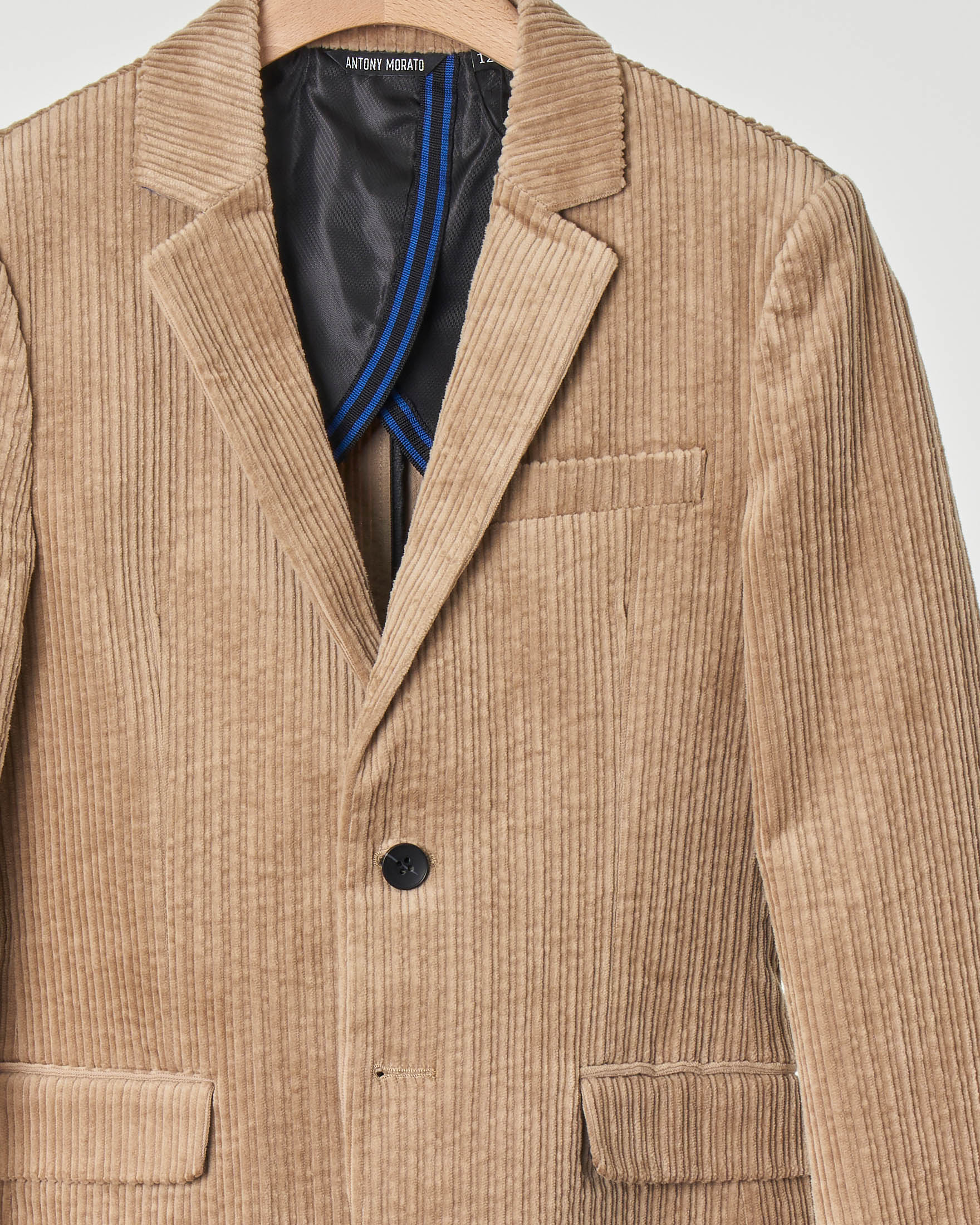 Giacca beige in velluto millerighe 12-16 anni