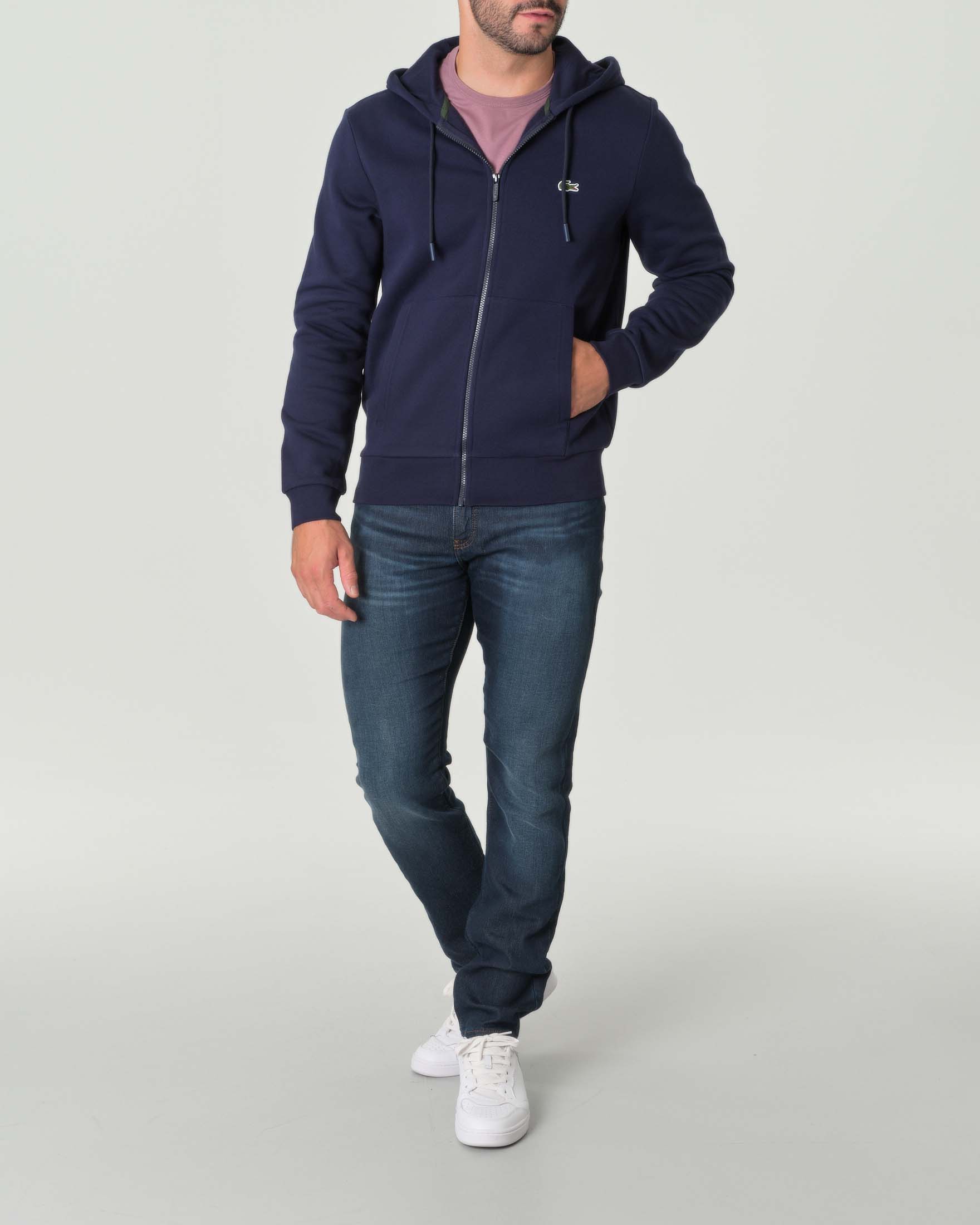 Felpa Cappuccio Imbottito Felpa Con Cappuccio Camp David Uomo - Bianco Taglia XXL Logo Sailing Camp David Felpa Sailing - Foto 5