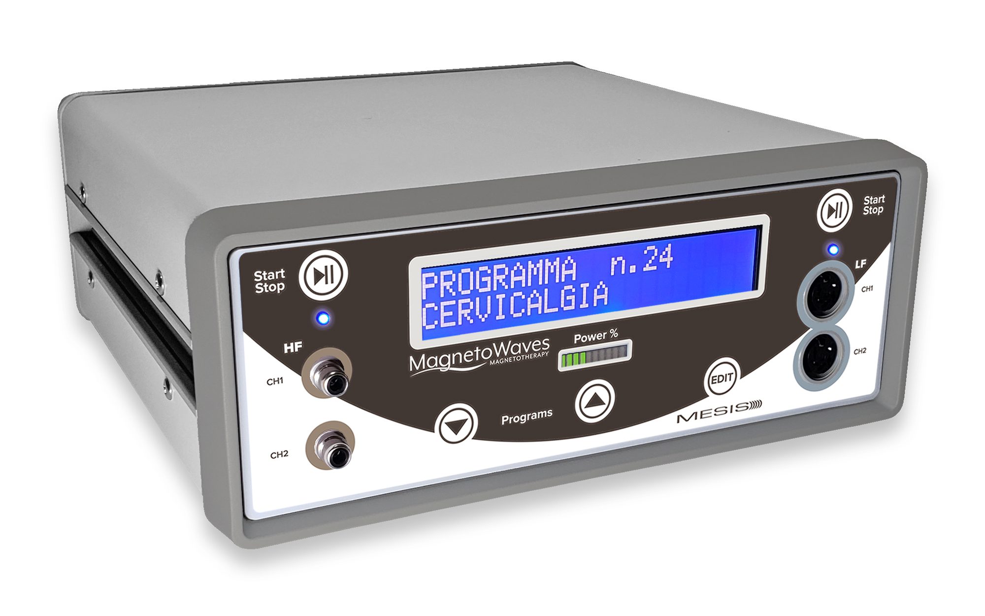 Magnetoterapia Mesis Magneto Waves Alta e Bassa Frequenza 10 Canali 168 Programmi