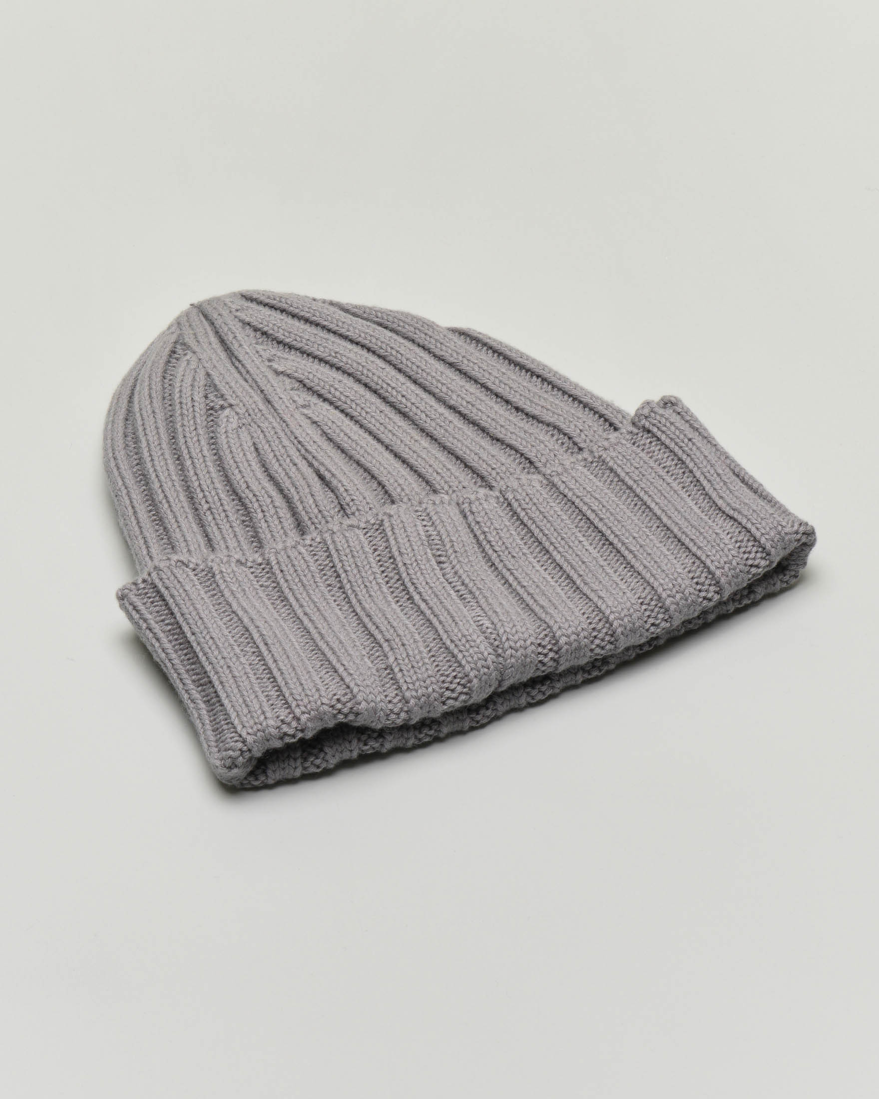 Cappello invernale uomo di maglia a costine