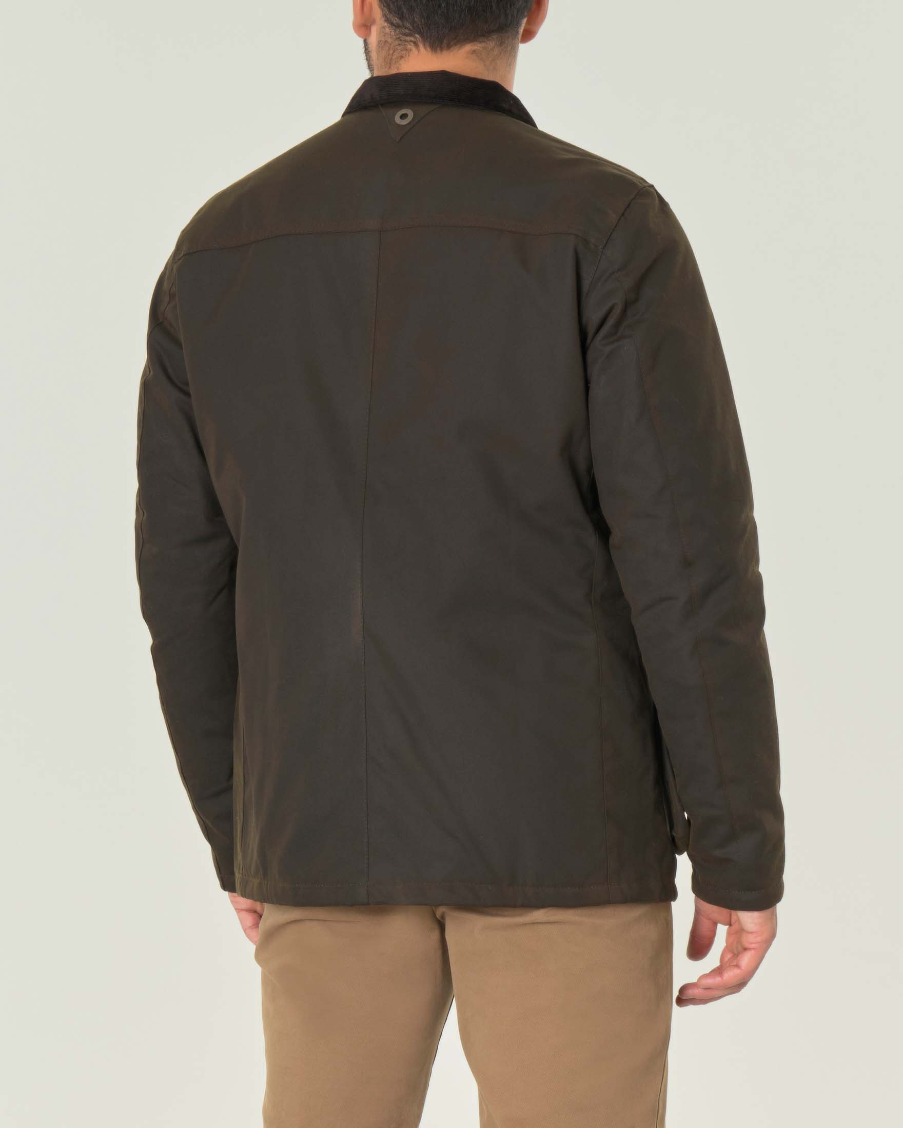 Barbour Leaward verde scuro