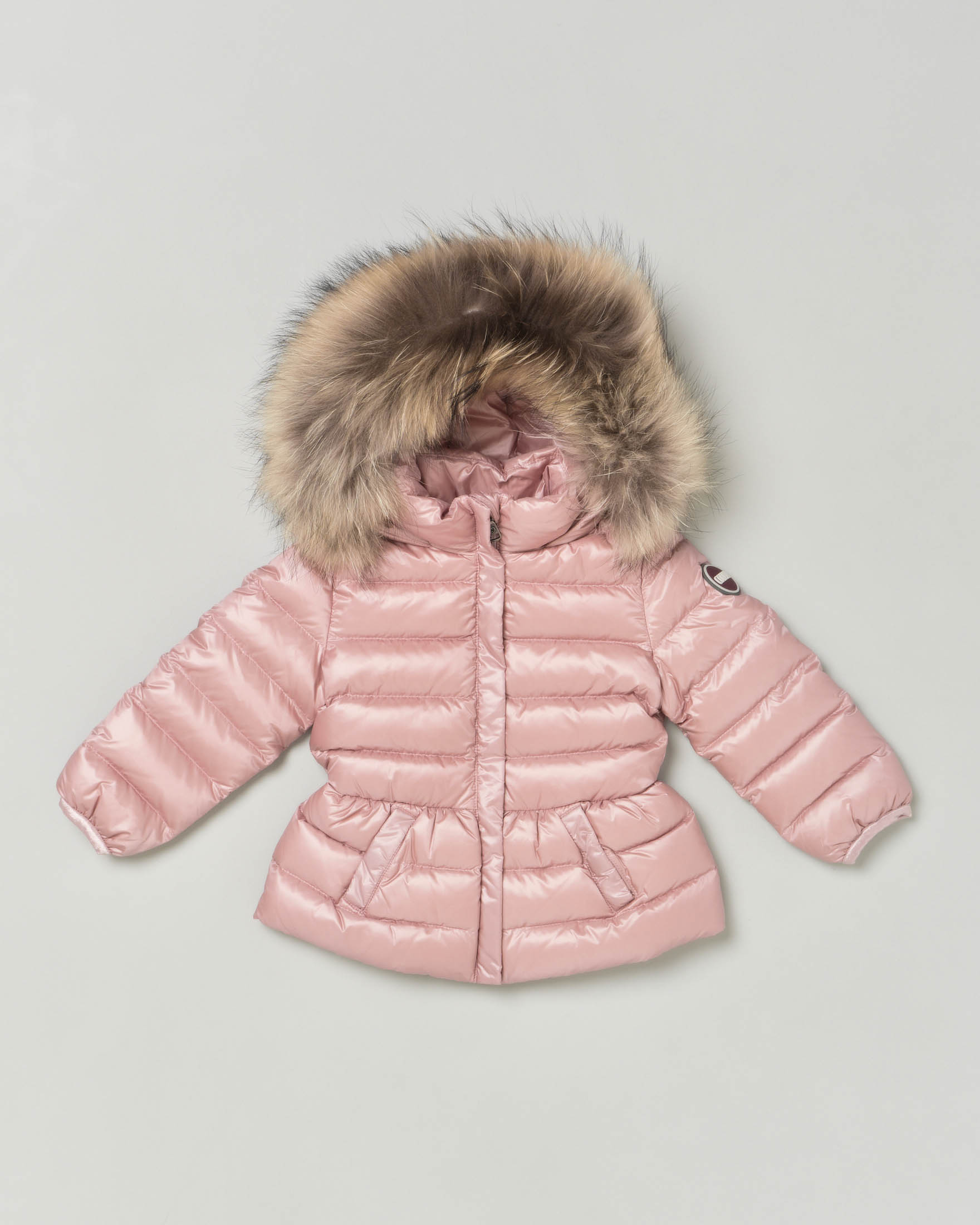 Colmar Piumino Bambina Con Pelliccia Pelliccia Piumini Colmar