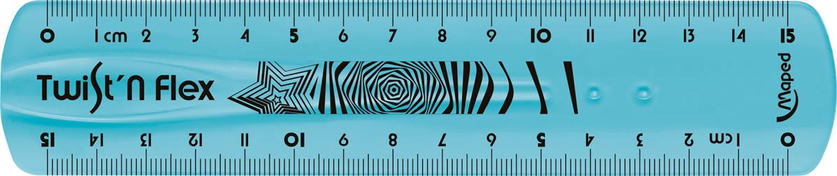 MAPED righello TWIST N FLEX 15 cm in disp app - Main view