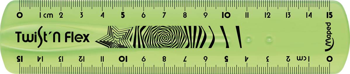 MAPED righello TWIST N FLEX 15 cm in disp app - View1