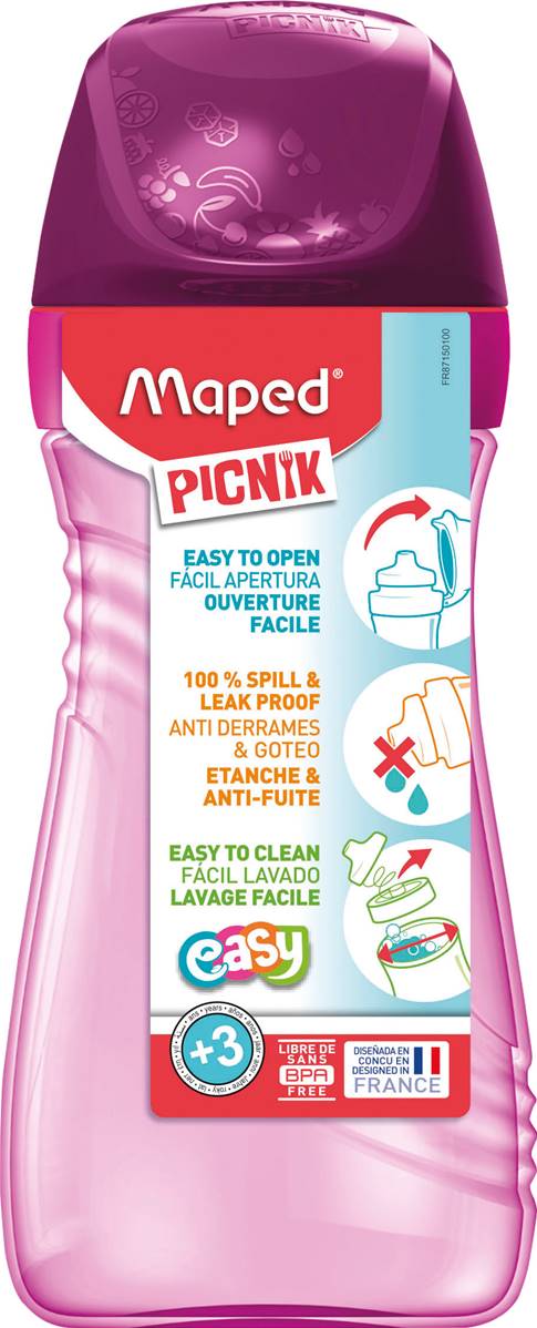 MAPED Borraccia 430ml rosa - Main view
