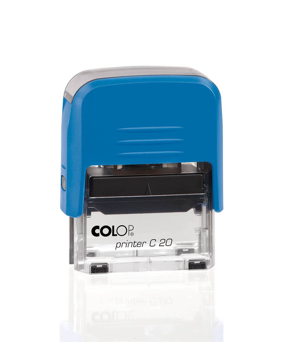 COLOP Printer COMPACT 20 blu base trasp. - Main view