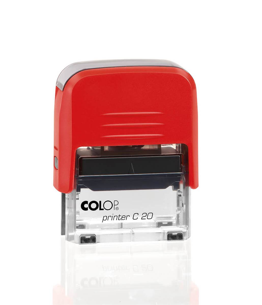 COLOP Printer COMPACT 20 rosso base trasp. - Main view