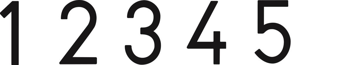 COLOP NUMERATORE 5 CIFRE MM. 25 - View1