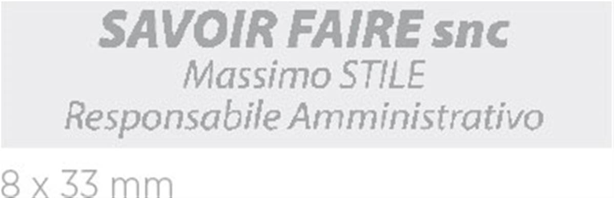 COLOP Pen Stamp Alu-Magnet ARGENTO-cusc. nero - View1
