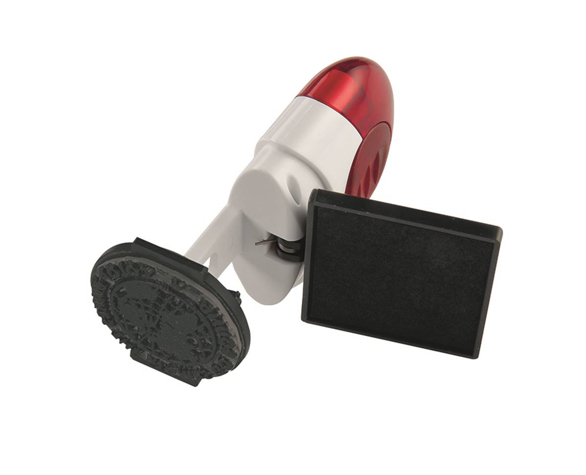 COLOP Pocket Stamp diam.25 col.rosso - View1