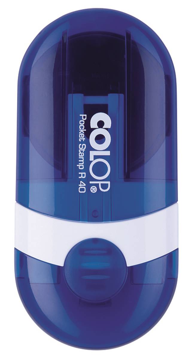COLOP POCKET STAMP ROTONDO R40 BLU - Main view