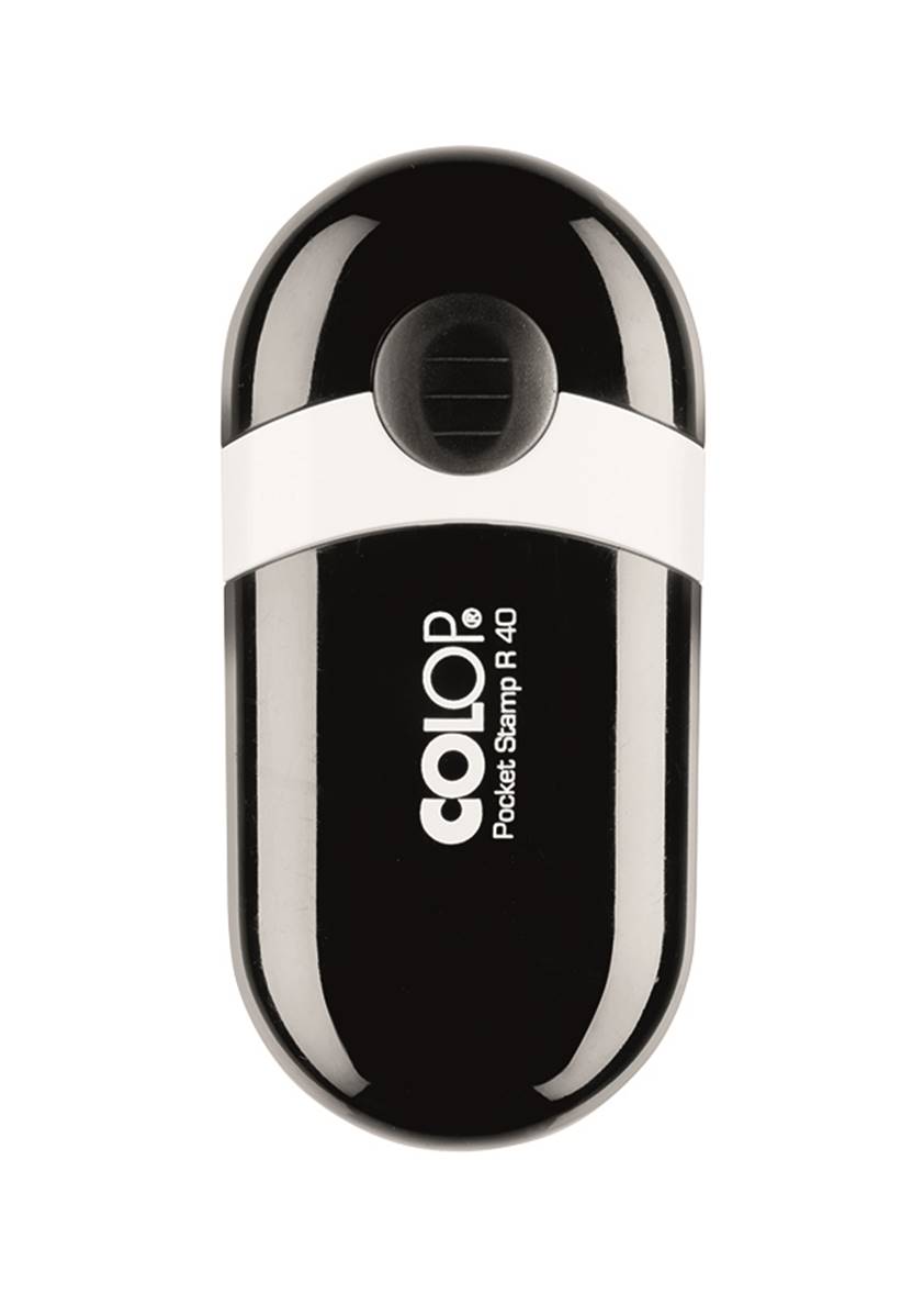 COLOP Timbro tascab.diam.40 Nero - Main view