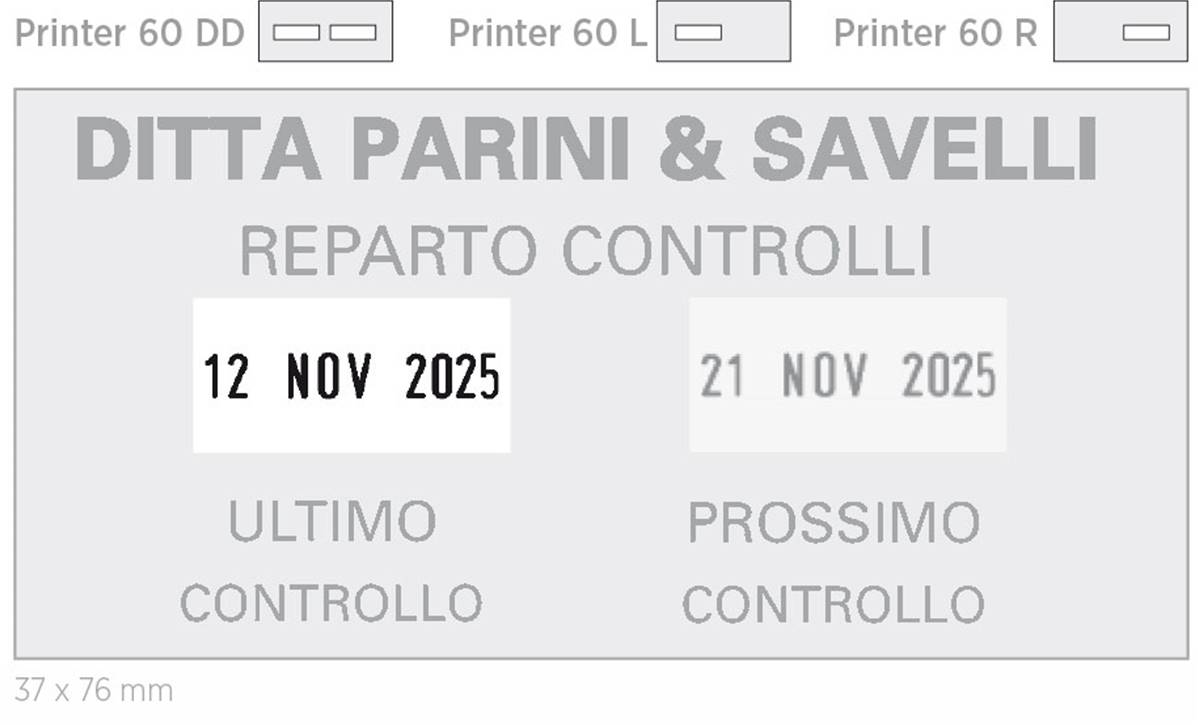 COLOP PRINTER 60 DATER SINISTRA - View1