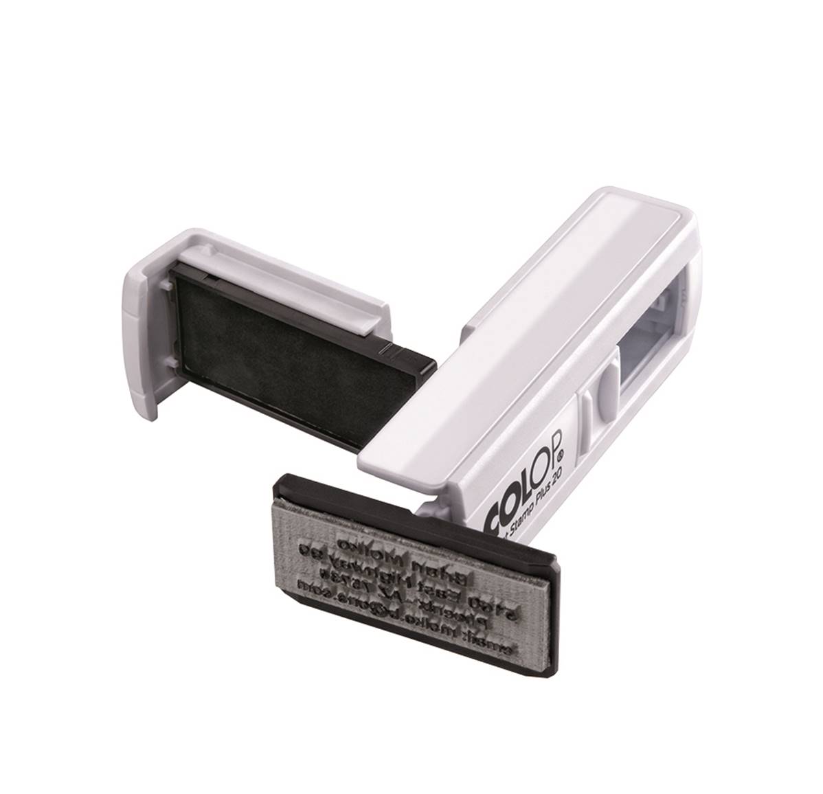 COLOP Pocket Stamp Plus 20 col.bianco - View1