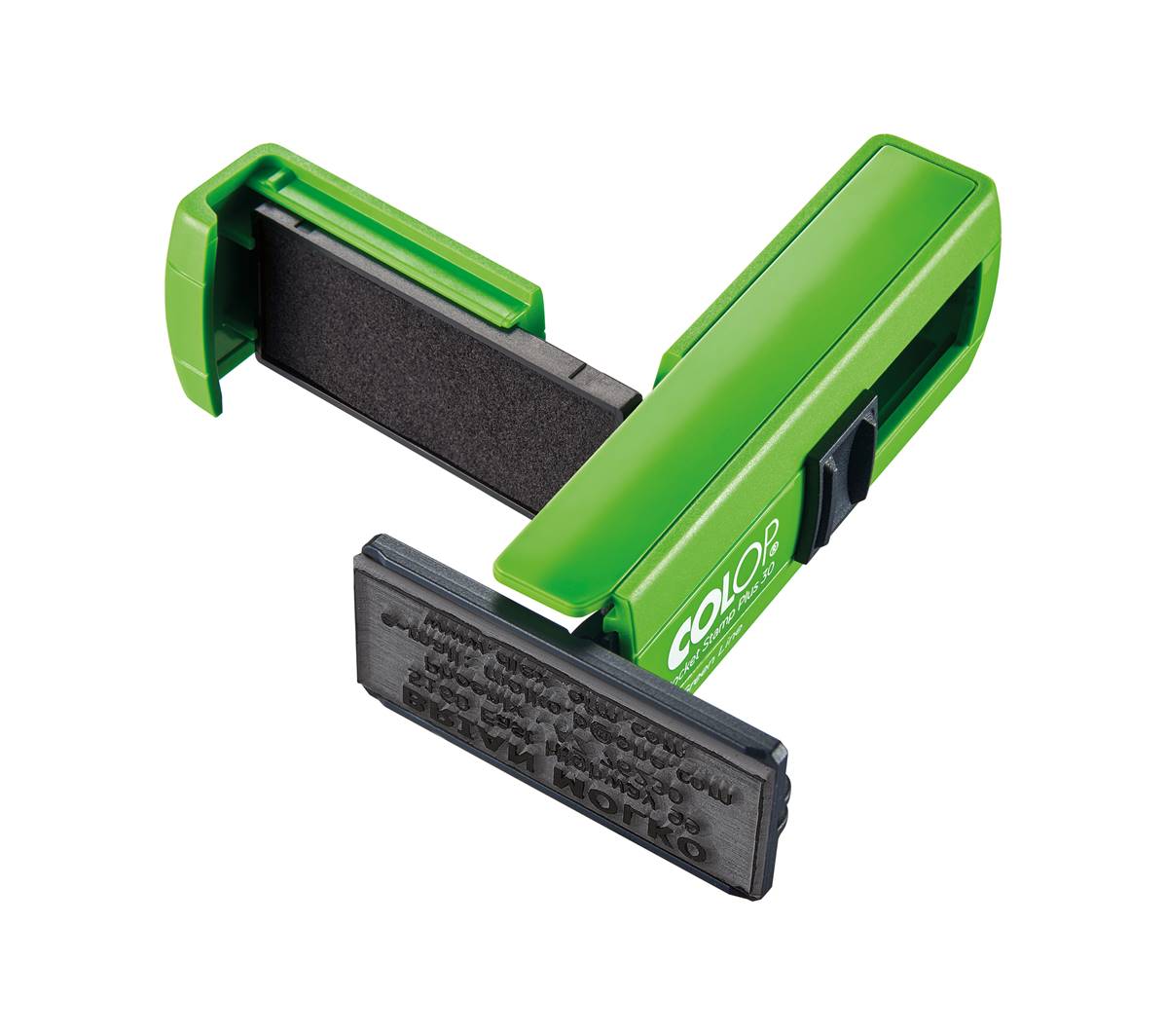 COLOP Pocket Stamp Plus 30 Green Line - View1