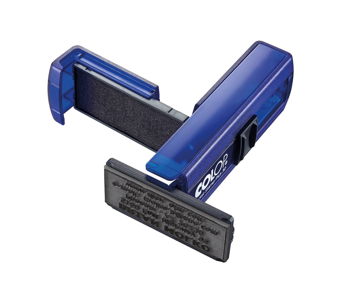 COLOP Pocket Stamp Plus 30 col.blu - View1