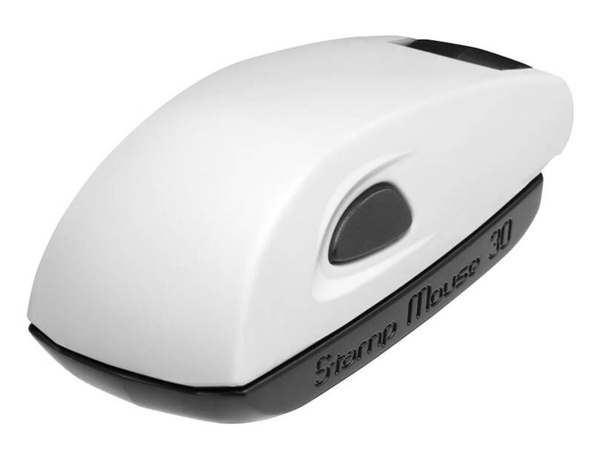 COLOP Stamp Mouse 30 bianco cusc. Nero - Main view