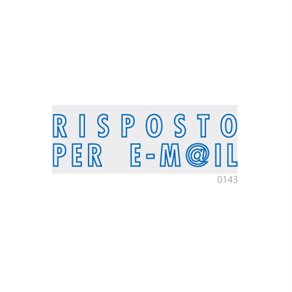 COLOP TIMBRO PR20 TESTO RISPOSTA PER E-MAIL - View1