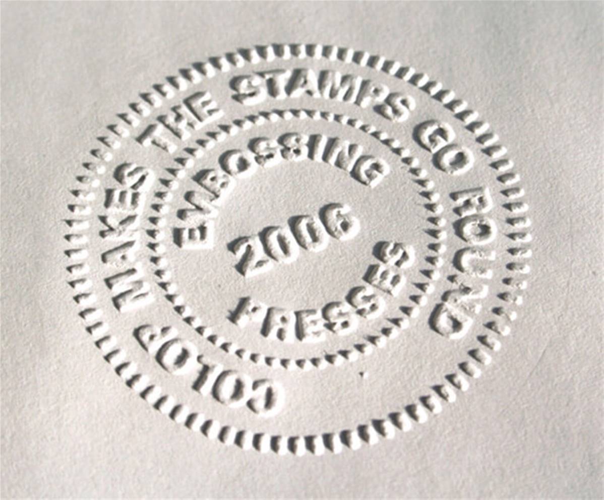 COLOP Timbro a secco (pinza+fermapiastra) 41 mm, per piastra PLASTICA - View3