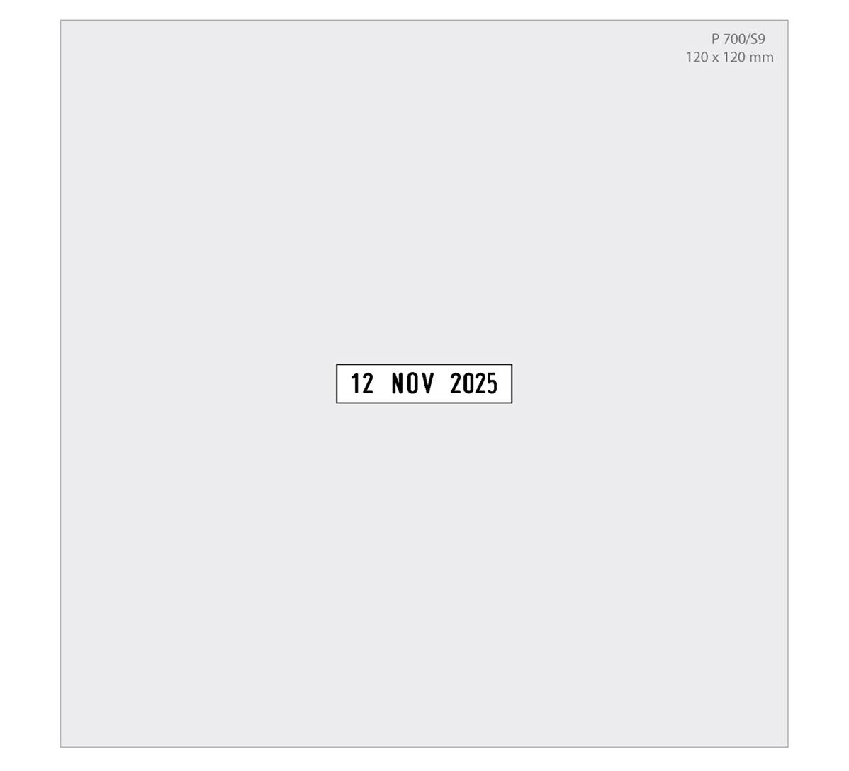 COLOP DATARI C/PIASTRA P 700 120X120 - View1