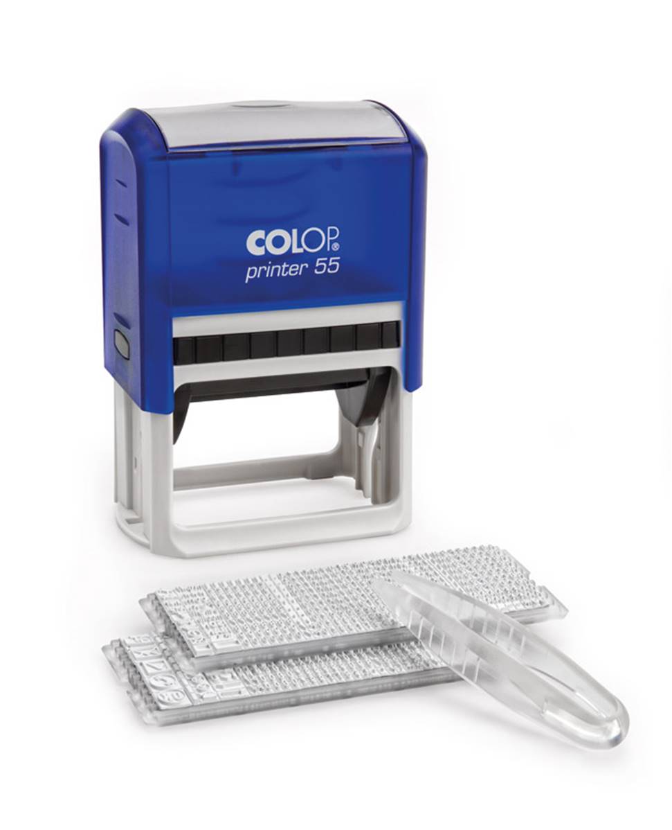 COLOP PRINTER SET PR 55, con descrizione blister inglese - Main view