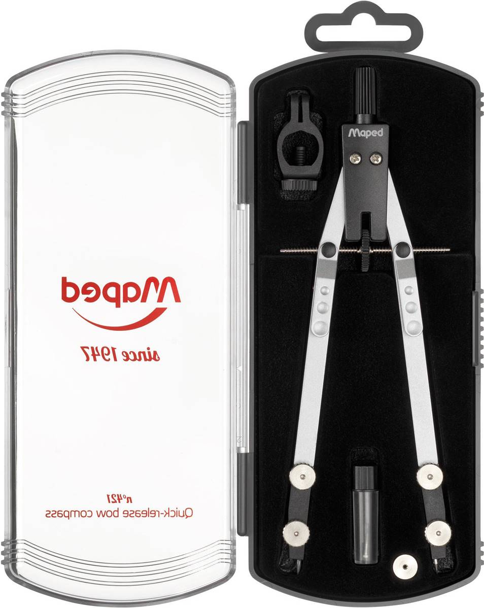 MAPED COMPASSO AD APERTURA RAPIDA 4 PZ blister - Main view