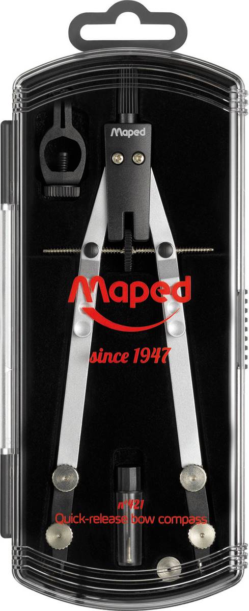 MAPED COMPASSO AD APERTURA RAPIDA 4 PZ blister - View1