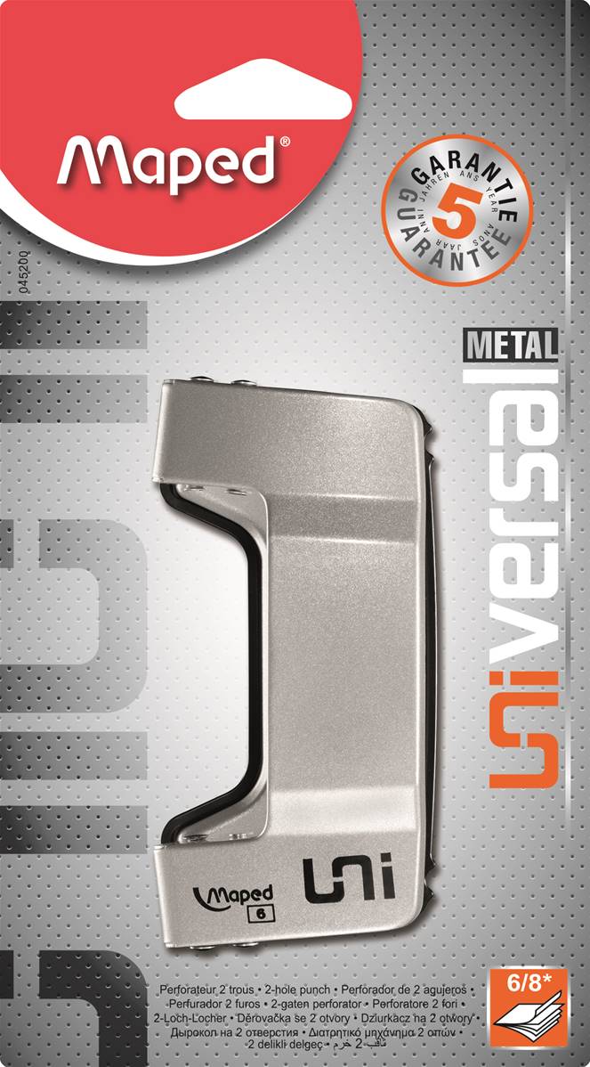 MAPED Universal  perforatore 6/8 fogli bls - View1