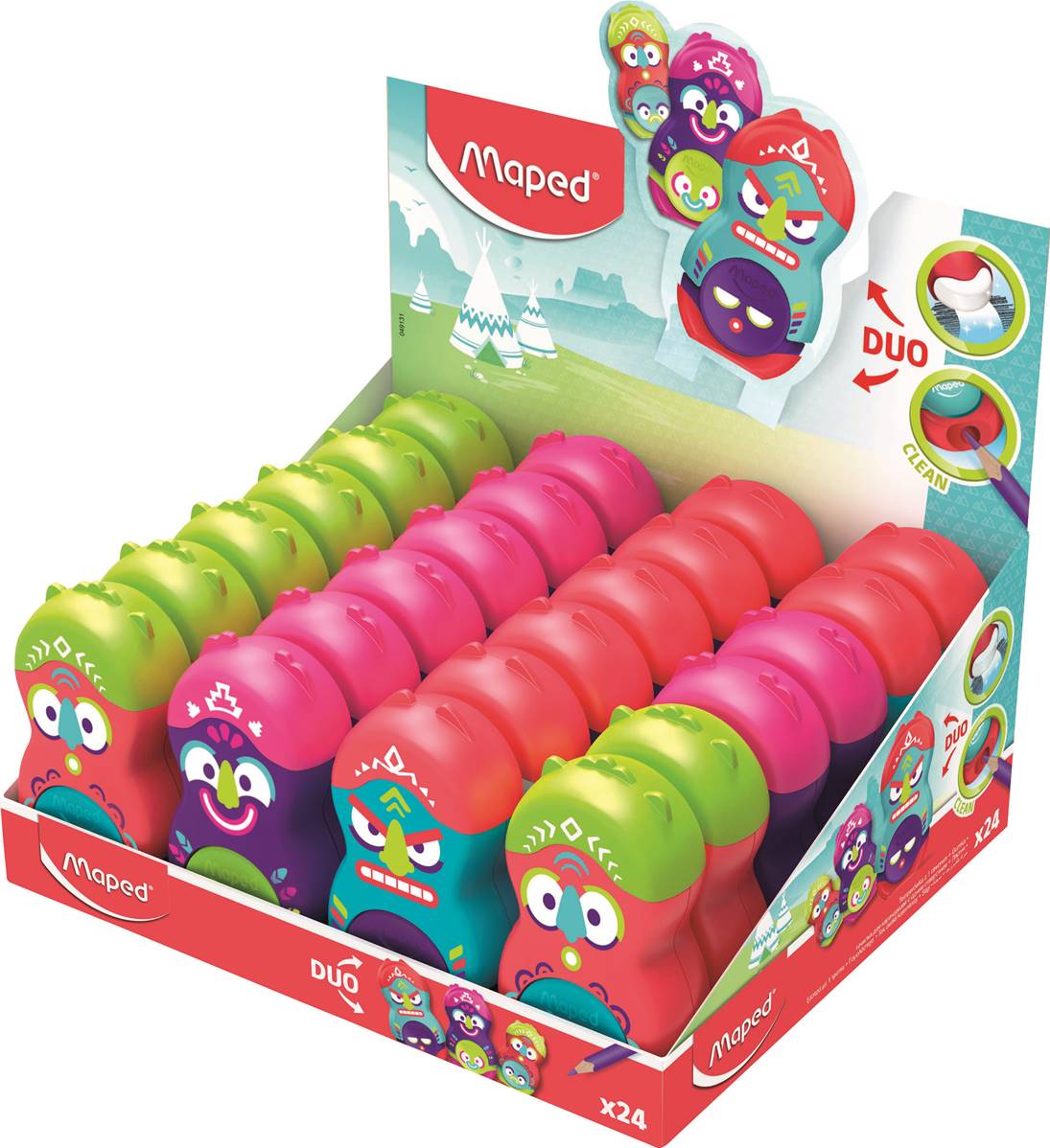 MAPED TEMPERAMATITE-GOMMA LOOPY COL FANCY 1 FORO BLISTER - View3