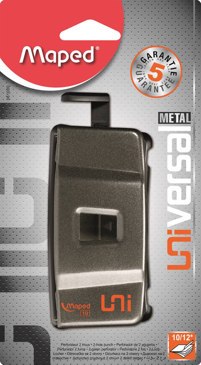 MAPED UNIVERSAL PERFORATORE 10/12 FG COL ASS IN BLS - View1