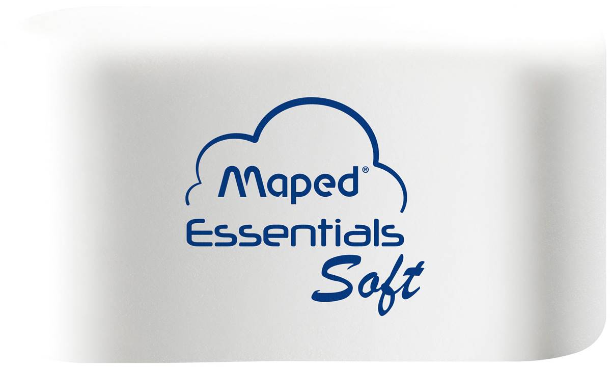 MAPED GOMMA GRANDE ESSENTIAL SOFT BIANCA IN DISPLAY BOX - Main view