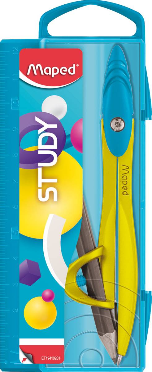 MAPED COMPASSO STUDY POP con adattatore universale disp app - View2