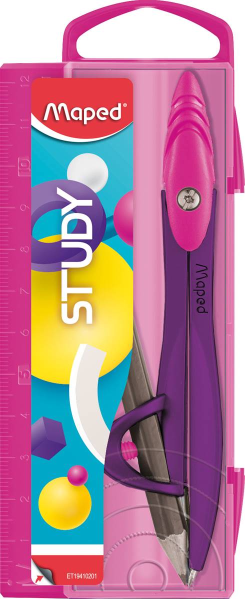 MAPED COMPASSO STUDY POP con adattatore universale disp app - View3