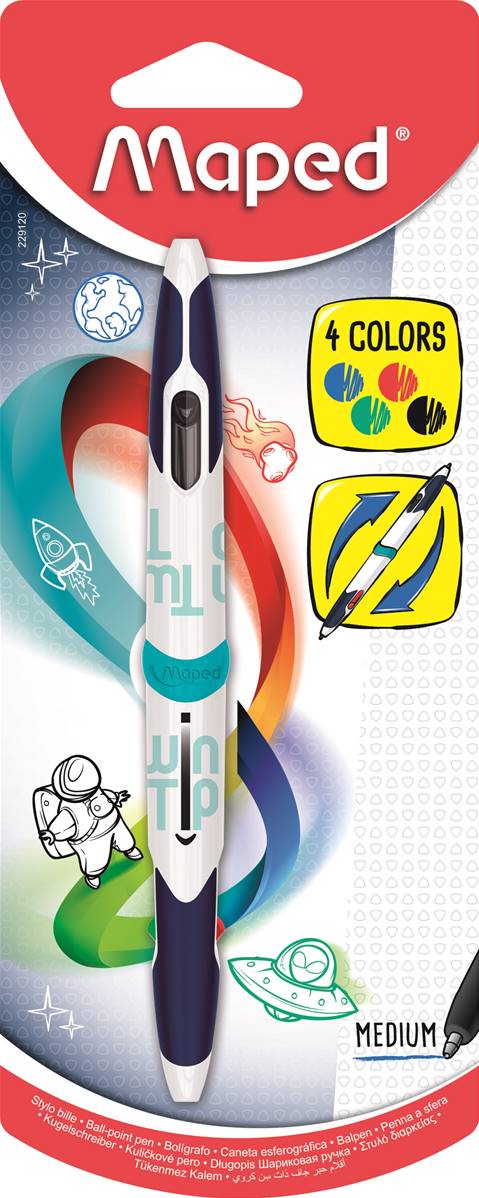 MAPED Sfera 4 col.TWIN TIP classic - View1