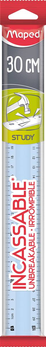 MAPED RIGHELLO 30 cm UNBREAKABLE blu app - View1