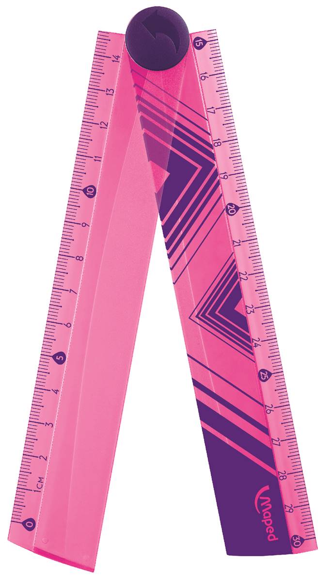 MAPED RIGHELLO RIPIEGABILE CM 30 COSMIC TEENS COL ASS IN BS APP - View1