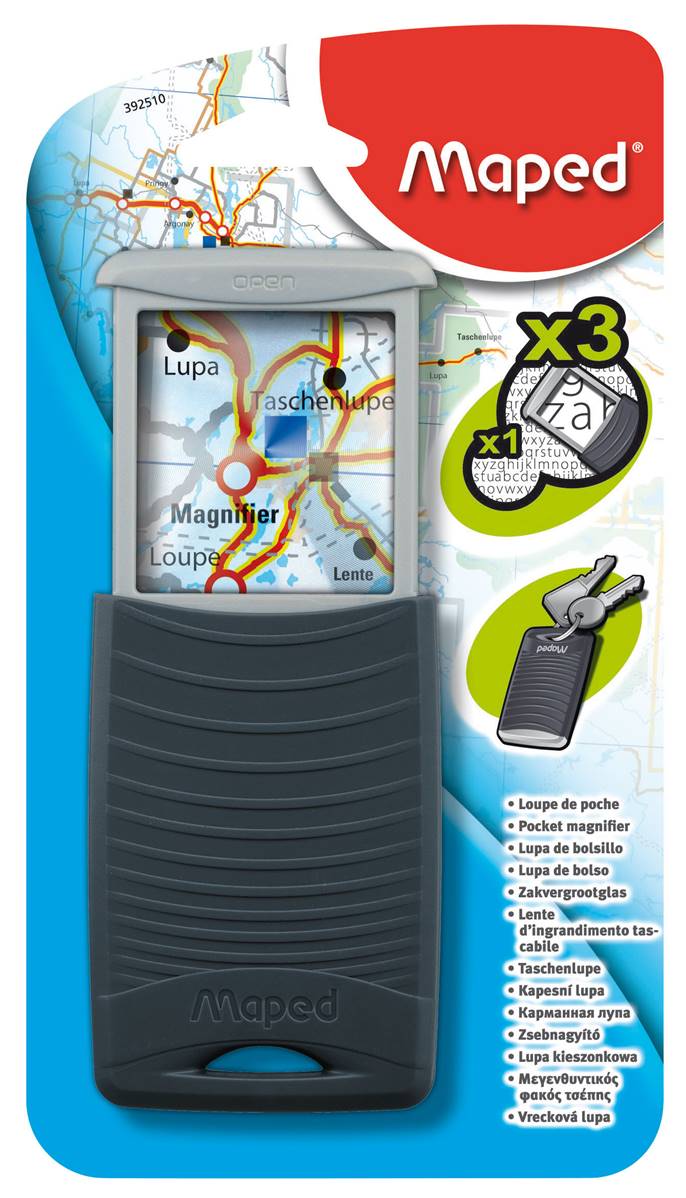 MAPED LENTE INGRANDIMENTO TASCABILE DIAM. 40 MM - View1