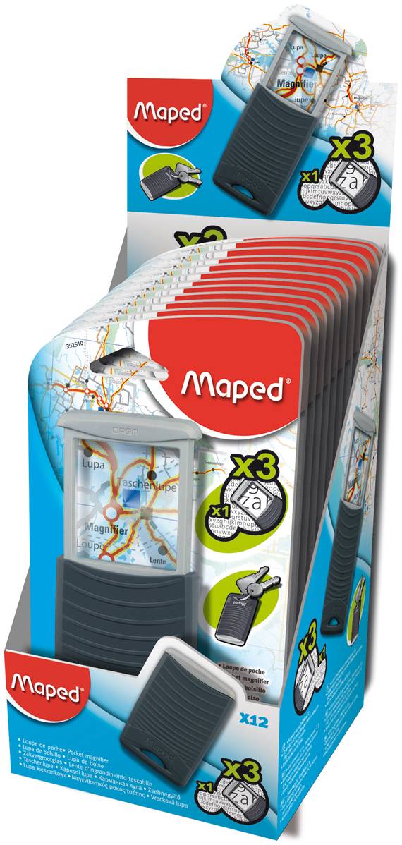 MAPED LENTE INGRANDIMENTO TASCABILE DIAM. 40 MM - View2