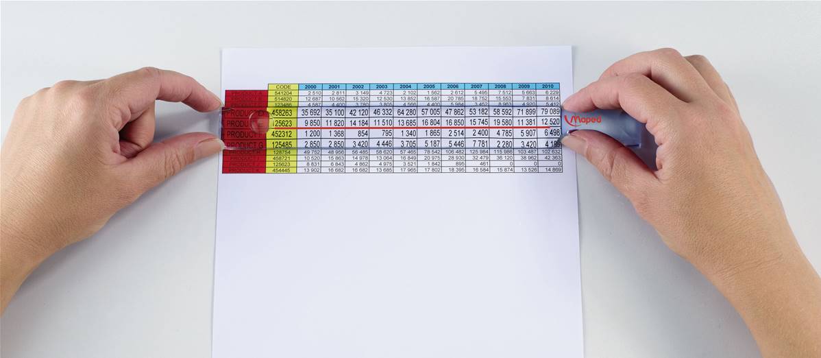 MAPED LENTE INGRANDIMENTO A RIGHELLO 25 CM BLS - View2