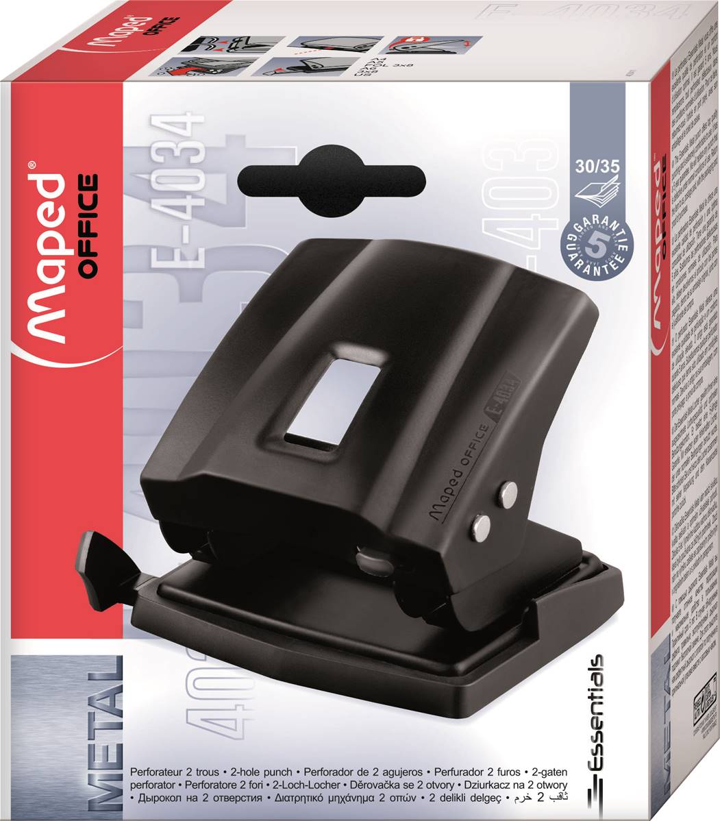 MAPED Perforatore 2 Fori ESSENTIALS 30/35 fg. - View1