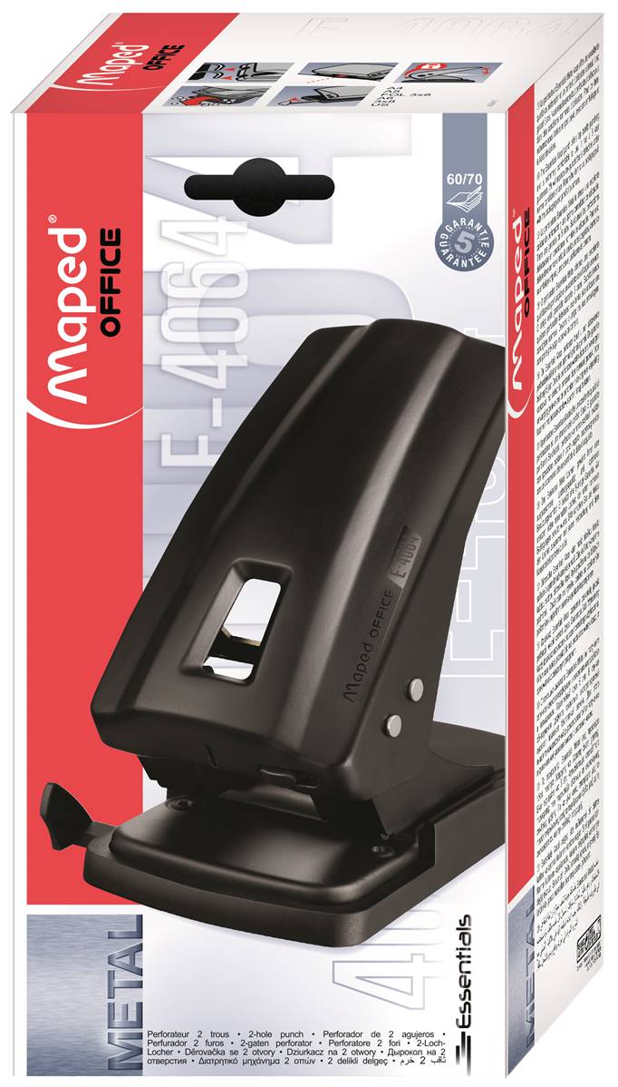 MAPED Perforatore 2 fori ESSENTIALS 60/70 fg. - View1